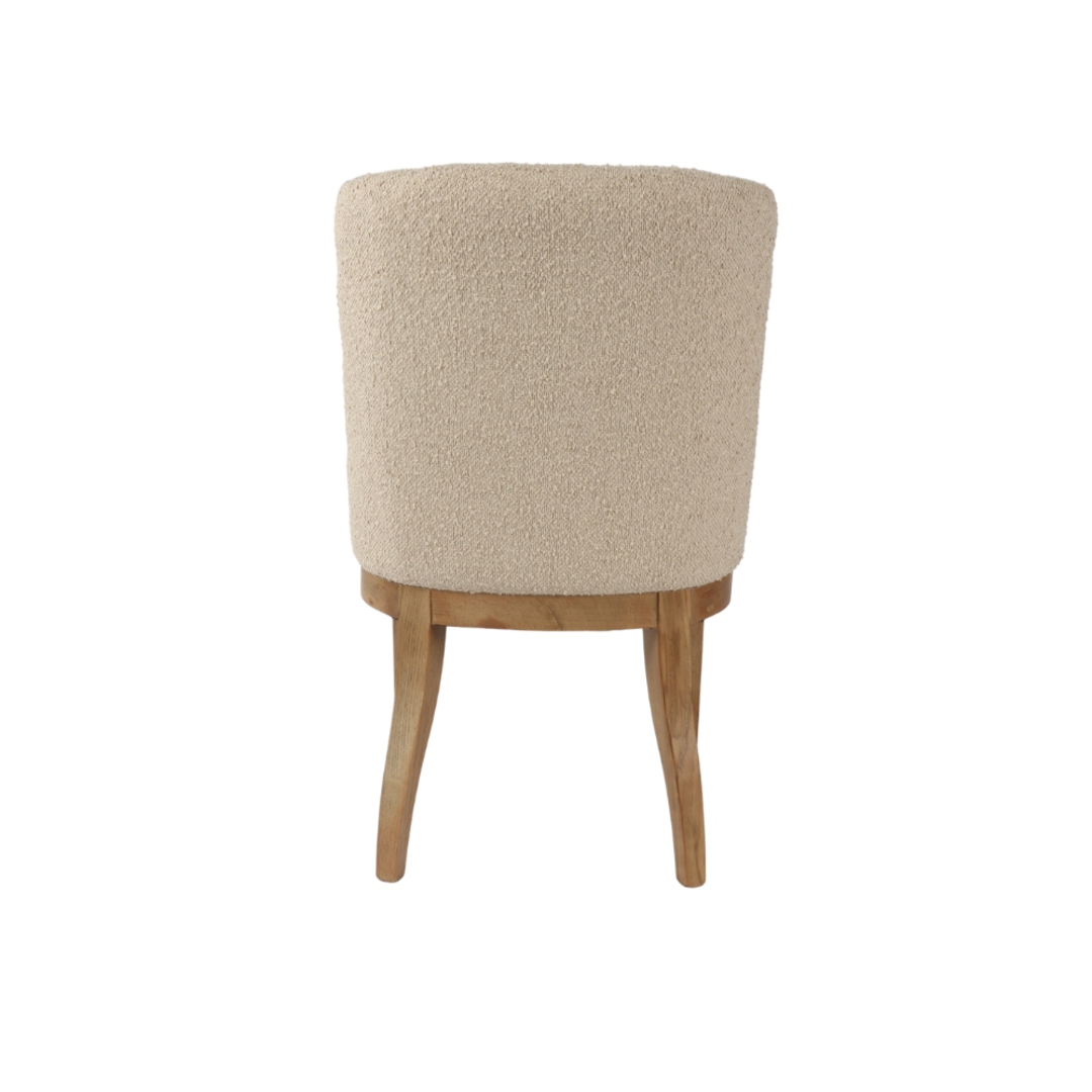 Charlie Fabric Dining Chair  with Buttons image 4